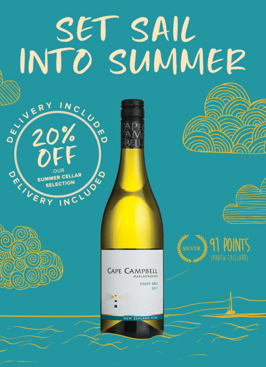Summer in a glass courtesy of New Zealand Wine Society