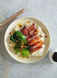 Sticky Five Spice Chicken Thighs