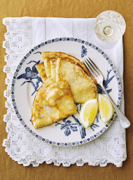 Claire’s Mum’s Crêpes with Lemon and Sugar 