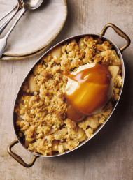 Pear and Walnut Crumble 