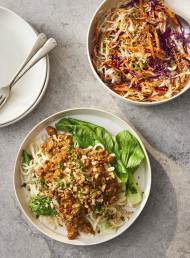 Crunchy Slaw with Tamari Dressing 