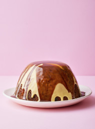 Sticky Fruit Mince and Walnut Steamed Pudding 