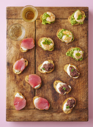 Wasabi Mayo with Tuna Ceviche 