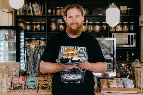 Okere Falls Store and Craft Beer Garden Chef Rich Johns 