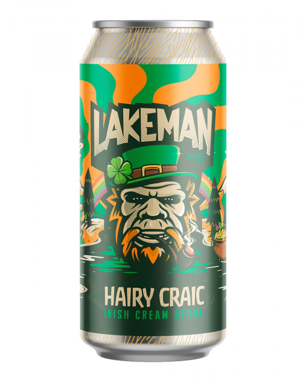  Lakeman Brewing Hairy Craic Irish Cream Stout 440ml 9%