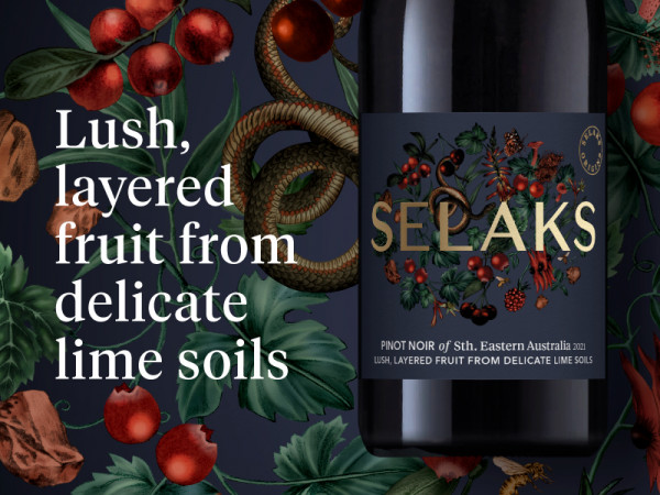 Selaks origins South Eastern Australia Pinot noir