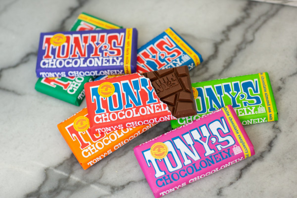 Tony's Chocolonely chocolate bars