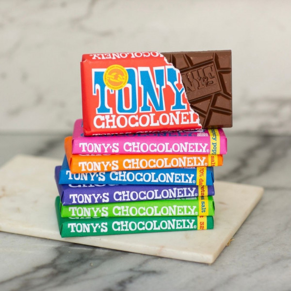 Tony's Chocolonely chocolate