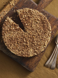 Roasted Hazelnut and Chocolate Ganache Truffle Tart