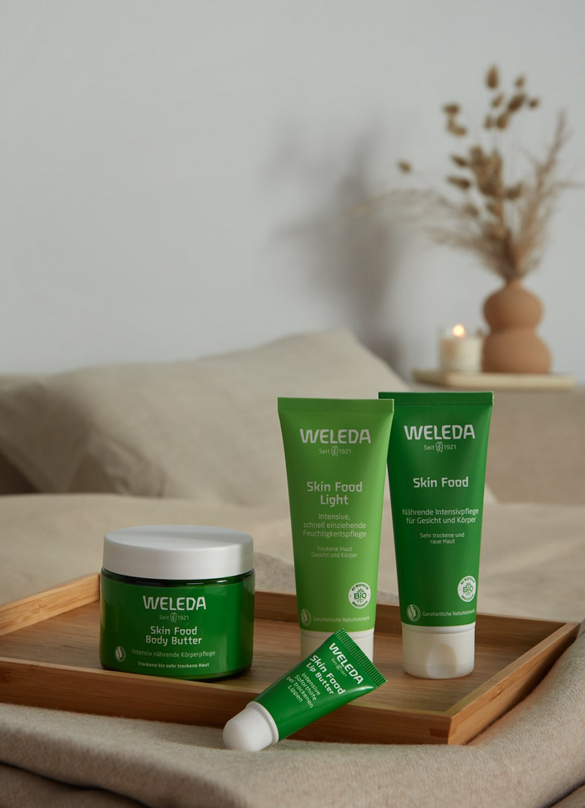 Weleda skin food range