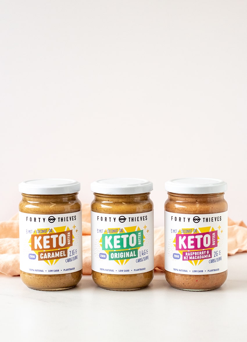 Forty Thieves keto butters