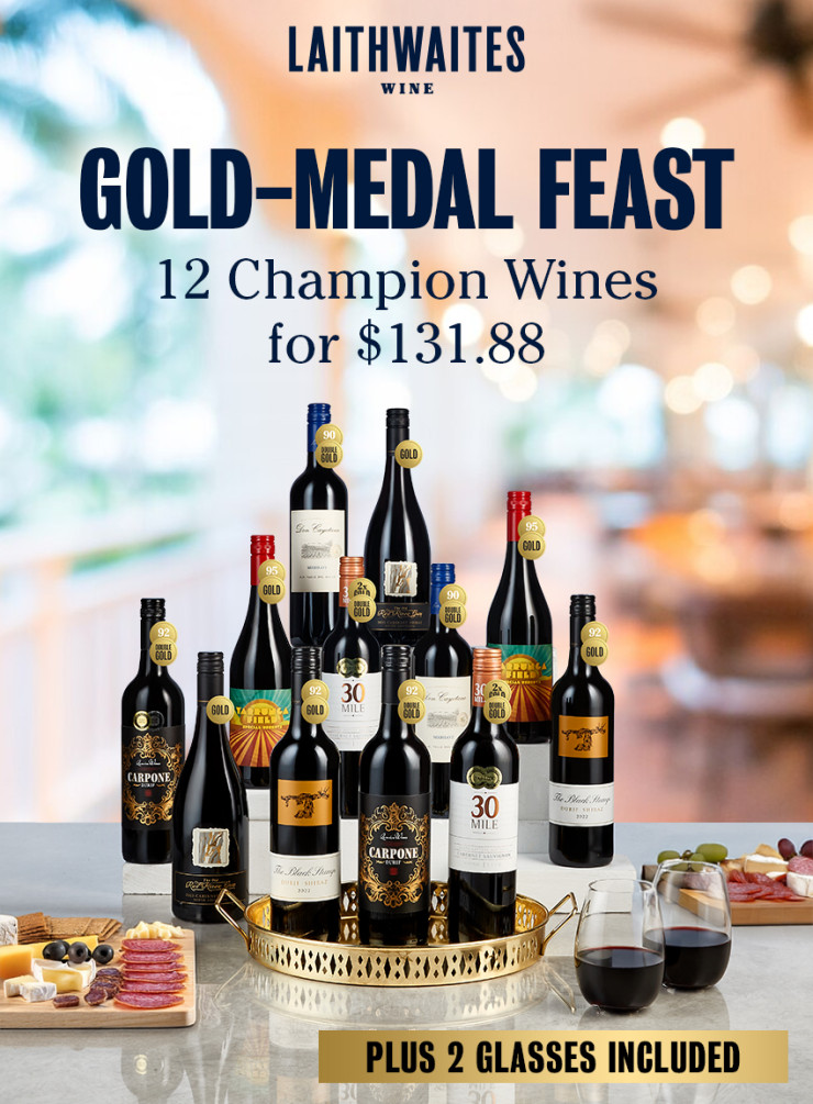 12 award-winners + stemless glasses, all for $131.88 with Laithwaites ...