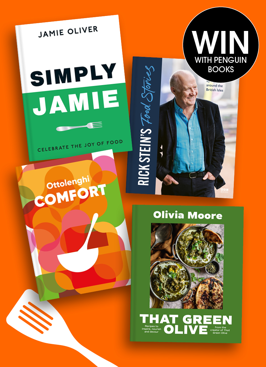 Be in to WIN 4 New Cookbooks from Penguin Books