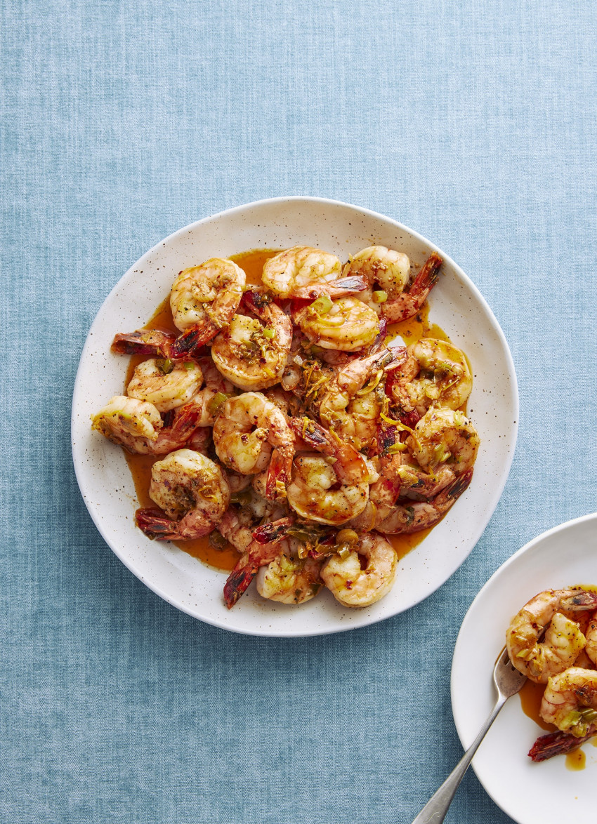 Finger-lickin’ Smoky Garlic and Chilli Prawns 