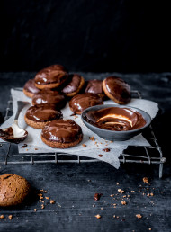 Chocolate Lebkuchen Cookies
