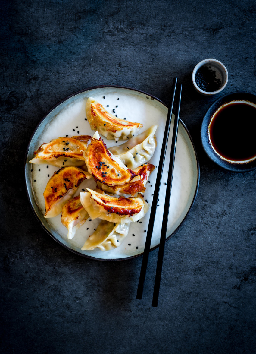 Shiitake Mushroom and Cabbage Gyoza