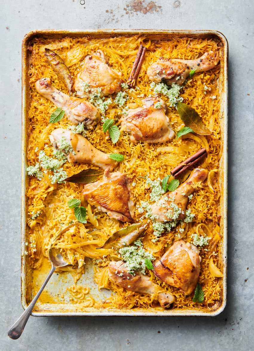 Spiced Coconut Rice and Chicken