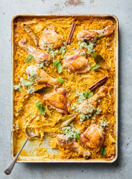 Spiced Coconut Rice and Chicken