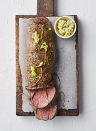 Eye Fillet with Anchovy Butter