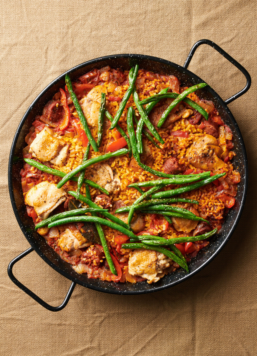 Chicken and Chorizo Paella 