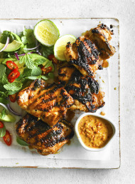 Coconut, Lime and Sambal Grilled Chicken 