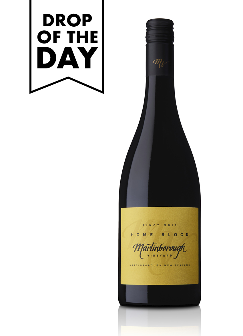 DROP OF THE DAY - MARTINBOROUGH VINEYARD HOME BLOCK PINOT NOIR 2019