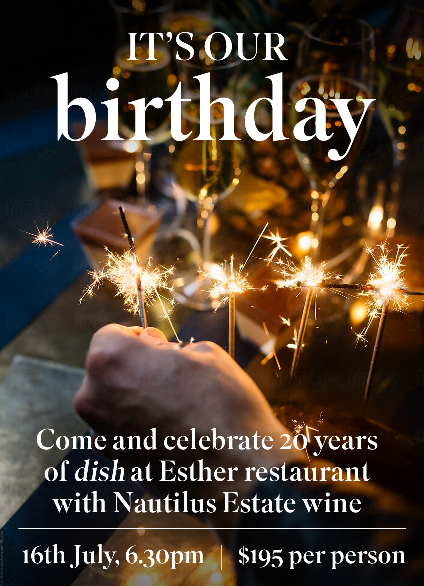 Dine with Dish – Our 20th Birthday Event 