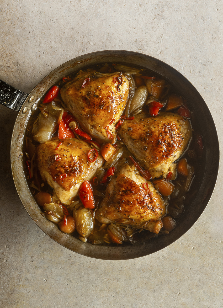 Lee Kum Kee Chilli, Ginger and Oyster Sauce Chicken