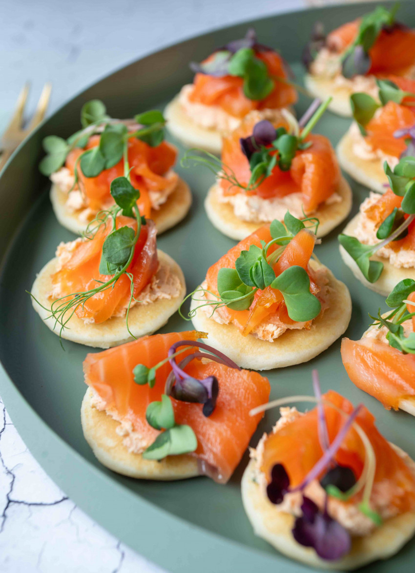 Salmon Canapes