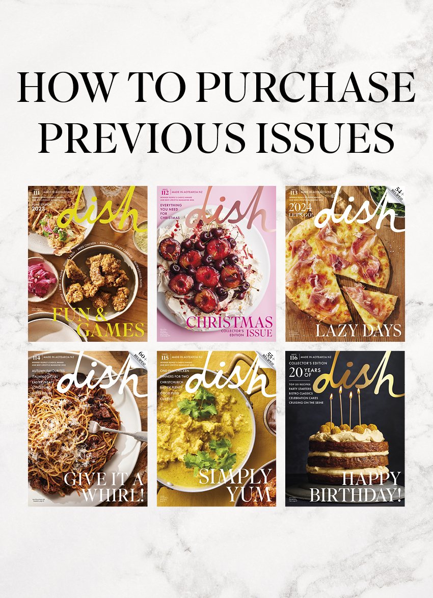 How To Purchase Previous Issues of dish*