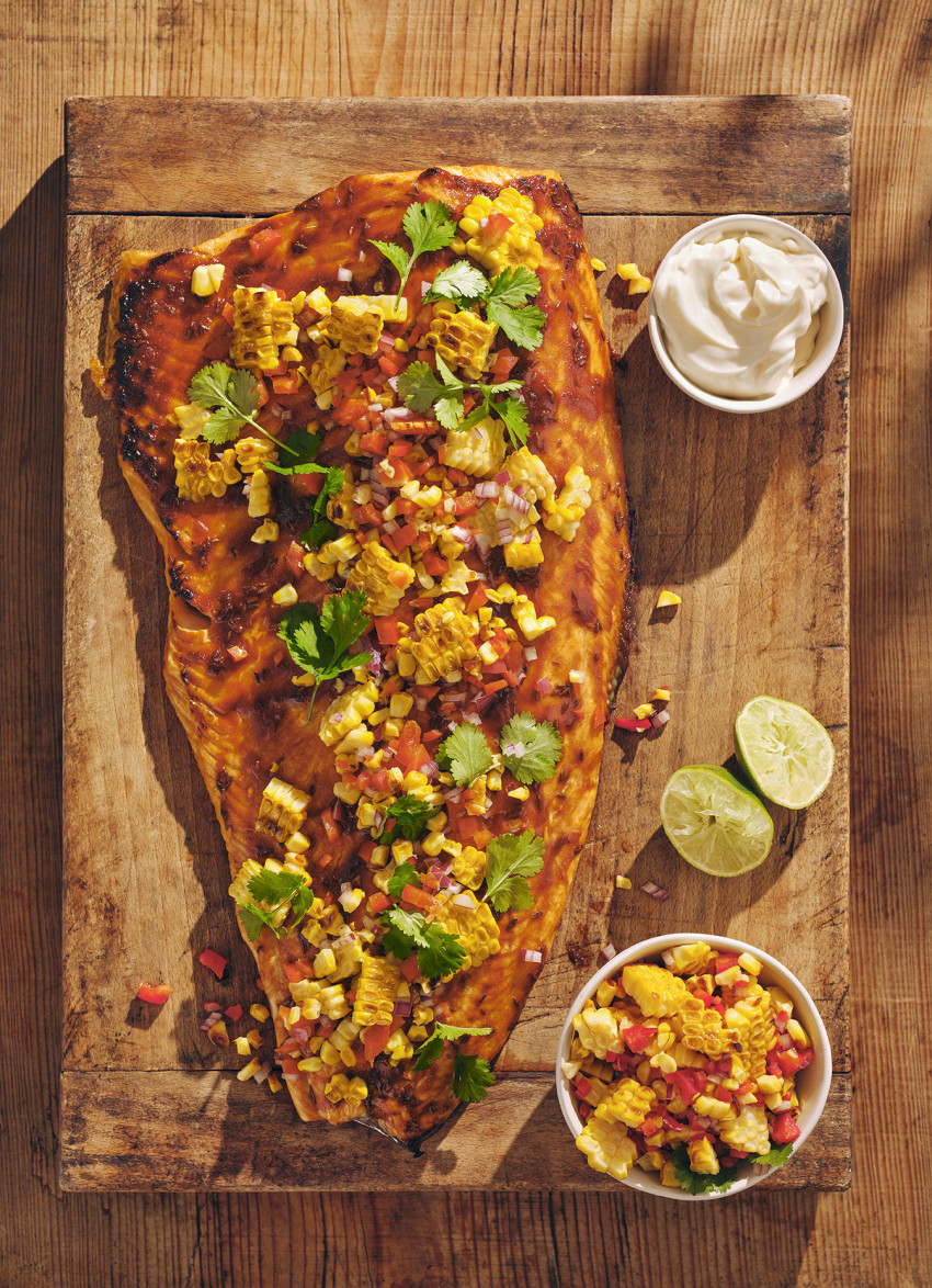 Barbecue Tex Mex Salmon