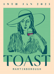 Be in to WIN a Double Pass to Toast Martinborough 2025