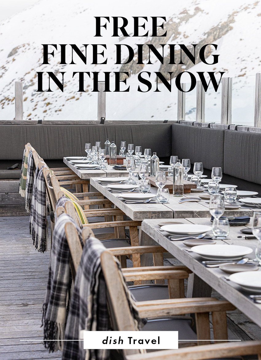 Free Fine Dining in the Snow!