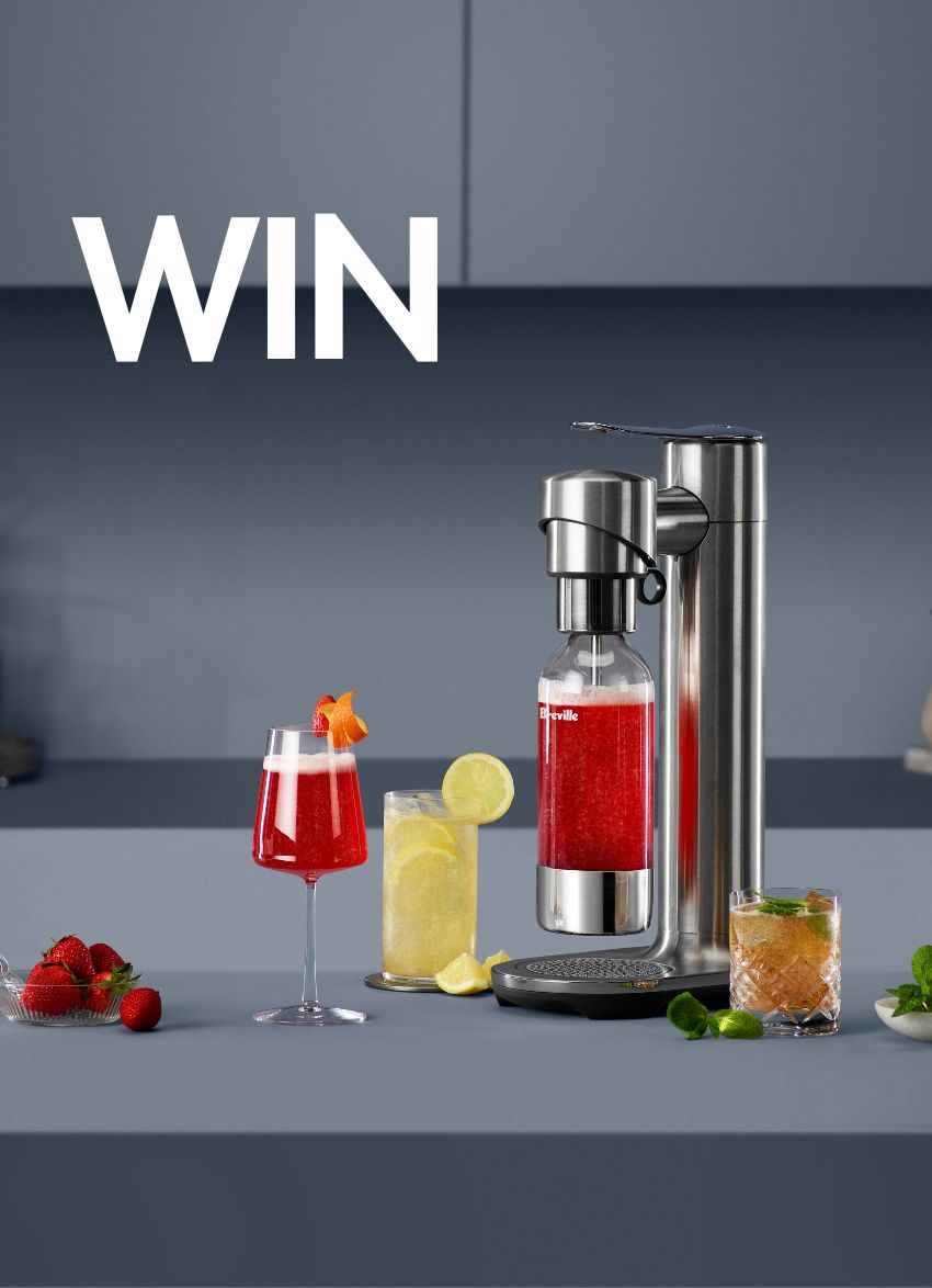 Be In To WIN a Breville InFizz Fusion!