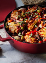 Succulent Chicken with Capsicums
