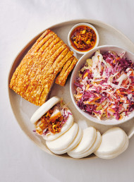 Crispy Pork Belly Bao Buns 