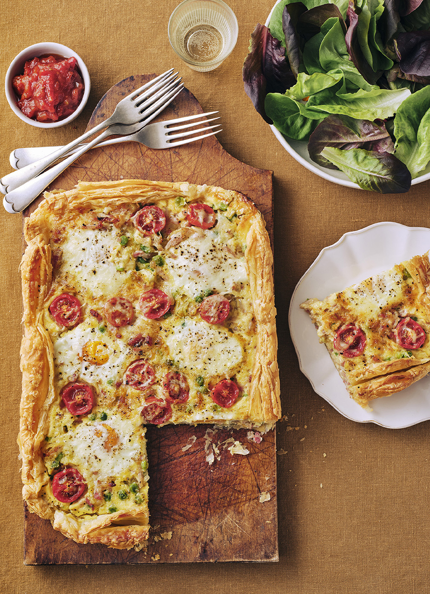 Bacon and Egg Pie