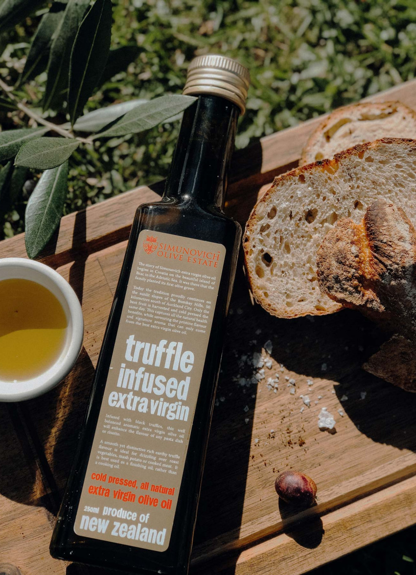 Bracu estate truffle infused olive oil