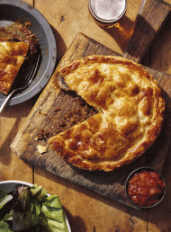 Braised Beef and Mushroom Pie