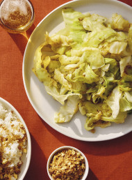 Pan-seared Cabbage with Miso Butter