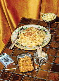 Cauliflower Cheese Spaghetti