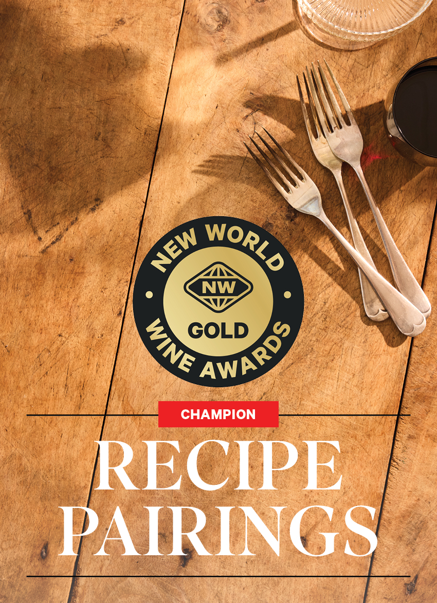 New World Wine Awards Champion Recipe Pairings