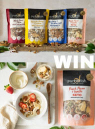 Be in to Win Pure Delish Granolas for the Body, Mind and Soul