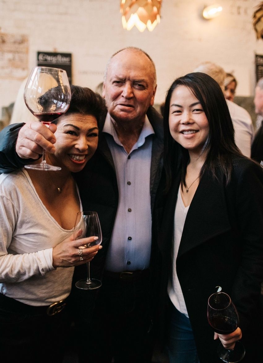 Graham Henry at the Boutique Wine Festival