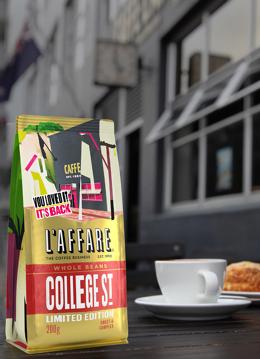 L’affare’s Limited Edition College St Blend is back in town 