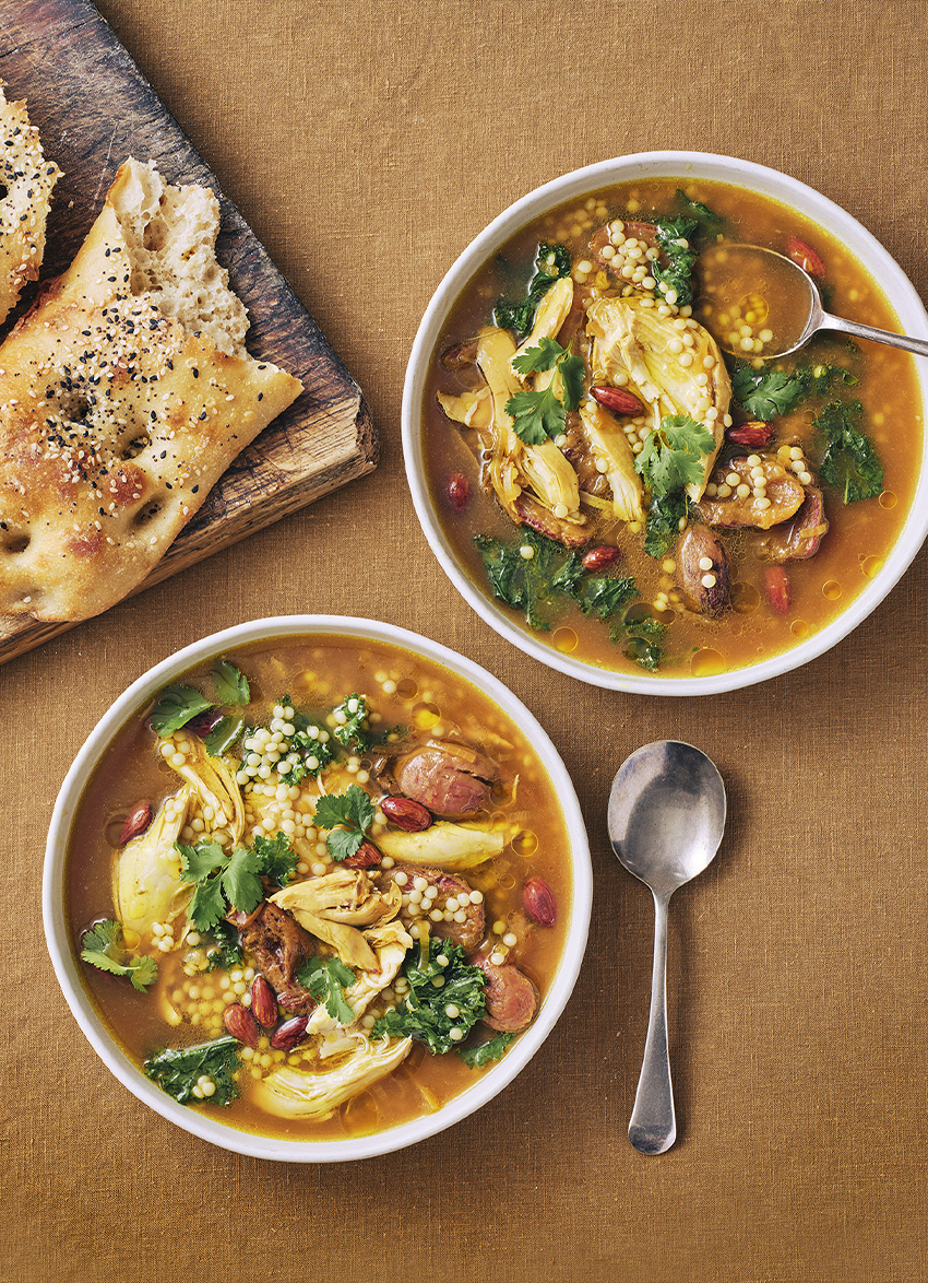 Moroccan Chicken Soup
