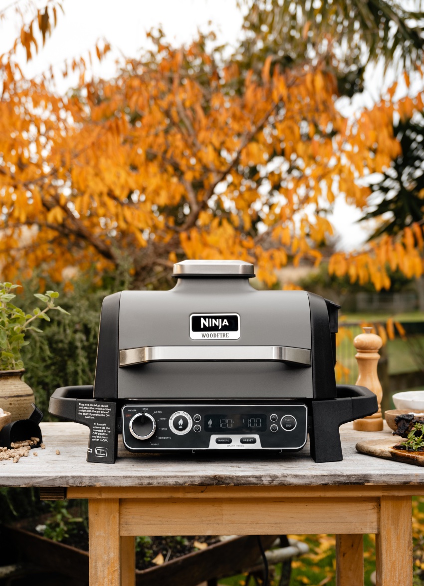 Be in to WIN a Ninja Woodfire Electric BBQ & Grill Smoker