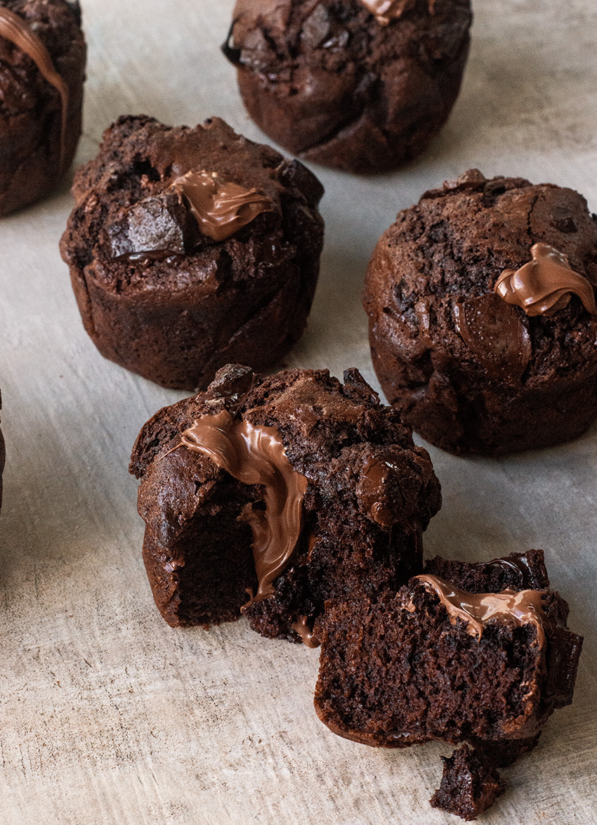 How to make the Olympic Village chocolate muffins