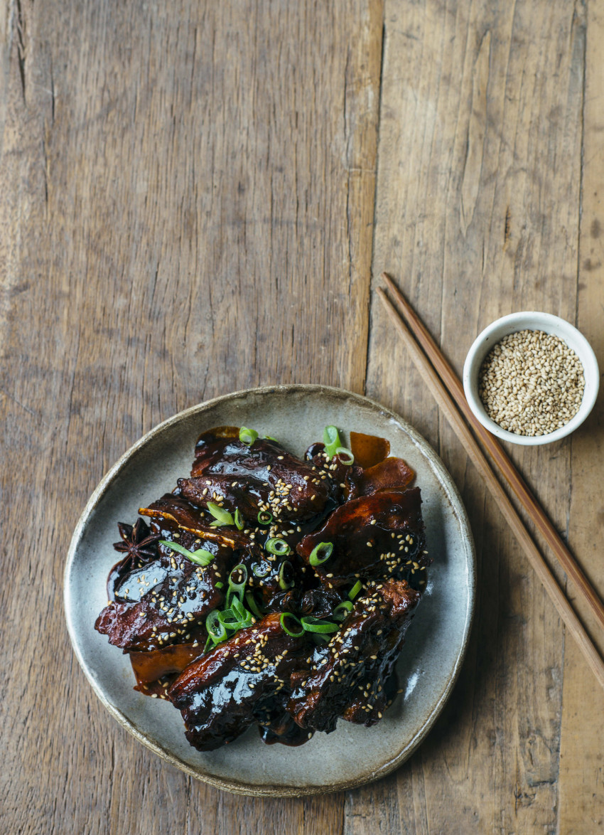 Sticky Soy and Spiced Braised Pork Belly