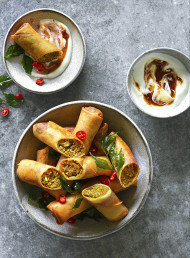 Chicken Curry Rolls